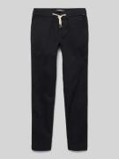 Regular fit broek met labeldetail, model 'EPIC JOGGER'