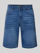 Korte regular fit jeans in 5-pocketmodel, model 'SEATLE'