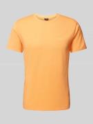 T-shirt in effen design, model 'Alphis'