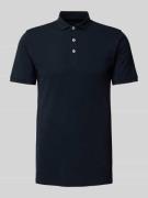 Poloshirt met korte knoopsluiting, model 'MONIR'