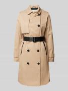 Trenchcoat met tailleriem, model 'SARINA'