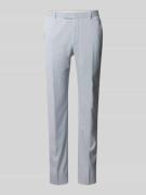 Slim fit pantalon met persplooien