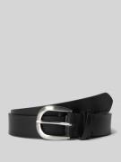 Leren riem in effen design, model 'NANCY'