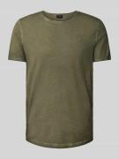 T-shirt met ronde hals, model 'Clark'