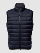 Bodywarmer met opstaande kraag