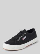 Sneakers met labeldetail