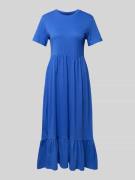 Midi-jurk in effen design, model 'MAY'