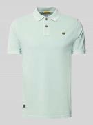 Poloshirt met labelstitching