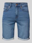 Korte jeans in effen design