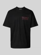 T-shirt met statementprint, model 'UNIVERSAL BODY TALK'