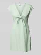Mini-jurk met knoopdetail, model 'MYMILO'