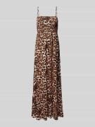 Maxi-jurk met dierenprint, model 'EASY JOY'