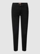 Regular fit jeans met labelpatch, model 'DAISY'