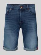 Korte jeans met steekzakken, model 'Lyon'