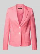 Blazer in effen design