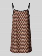 Mini-jurk met all-over motief, model 'SU ANA'