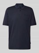 Regular fit poloshirt met borstzak