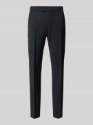 Slim fit pantalon met steekzakken