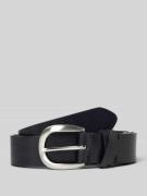 Leren riem in effen design, model 'NANCY'