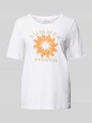 T-shirt met statementprint