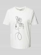 T-shirt met ronde hals, model 'COLBA'