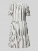 Mini-jurk in laagjeslook, model 'THYRA'