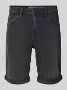 Korte regular fit jeans in 5-pocketmodel