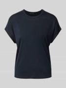 T-shirt van lyocell in effen design, model 'Kanja'