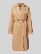 Trenchcoat met strikceintuur, model 'LOU'