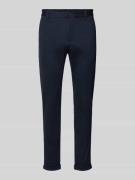 Slim fit stoffen broek met verkort model