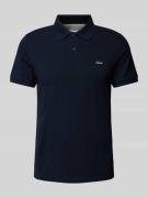 Poloshirt met labelstitching