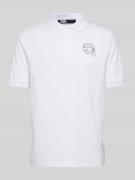 Poloshirt met logoprint