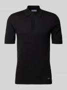 Regular fit poloshirt met knoopsluiting