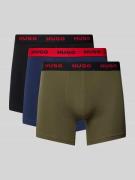 Boxershort met elastische band met logo in een set van 3 stuks