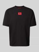 T-shirt met labelpatch, model 'Drambok' - HUGO X RB