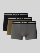 Boxershort met elastische band in een set van 3 stuks