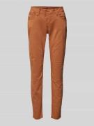 Slim fit stoffen broek met verkort model, model 'Malibu'