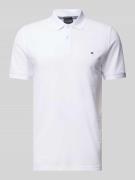 Poloshirt met labeldetail