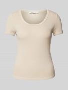 T-shirt met ronde hals