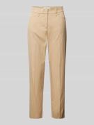 Slim fit stoffen broek in verkorte pasvorm, model 'Style.Mara'