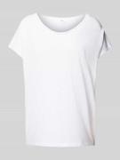 T-shirt met ronde hals