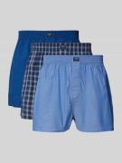 Boxershort met elastische band in een set van 3 stuks