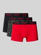 Boxershort met elastische band met logo in een set van 3 stuks