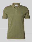 Slim fit poloshirt met labelbadge, model 'CORE'