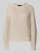 Gebreide pullover met raglanmouwen, model 'ANNICA'