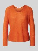 Gebreide pullover met structuurmotief, model 'FRESIS'