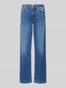 Wide leg jeans in 5-pocketmodel, model 'Sina'