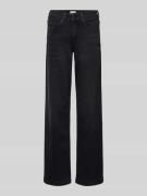 Wide leg jeans in 5-pocketmodel, model 'Sina'