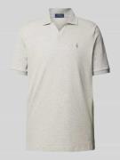 Classic fit poloshirt met logostitching