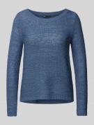 Gebreide pullover met ronde hals, model 'GEENA'